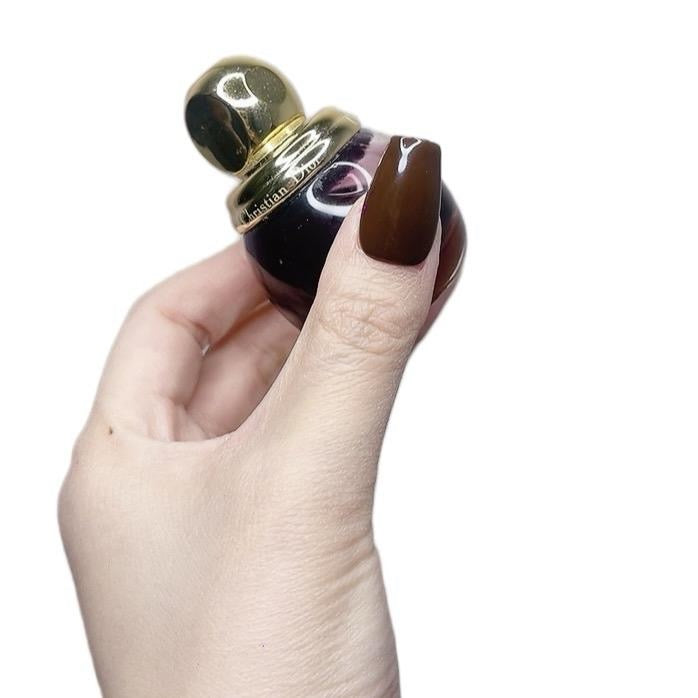 Chocolate-Inspired Press-On Nails – Brown & White with 3D Bowknot | Tipora 094