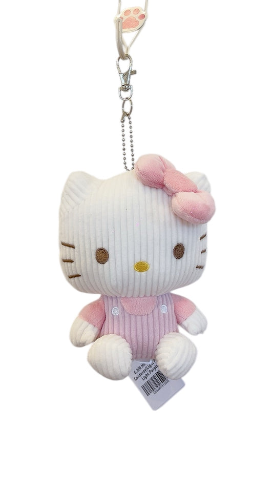 Hello Kitty 6-Inch Plush Keychain – Cute Pink Bow Mini Stuffed Doll for Bags & Backpacks